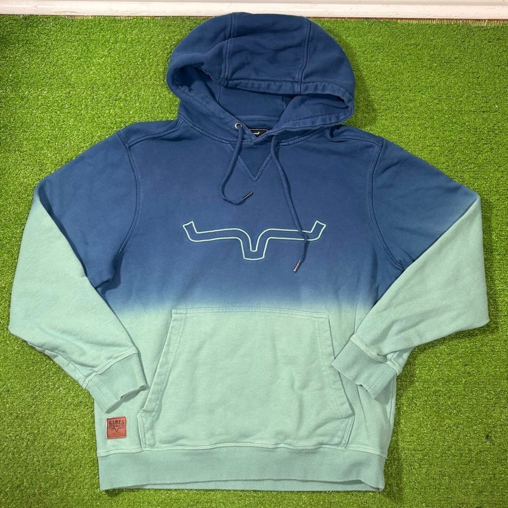 Kimes Ranch Gradient Slip On Hoodie Mens Size Small Western Cotton